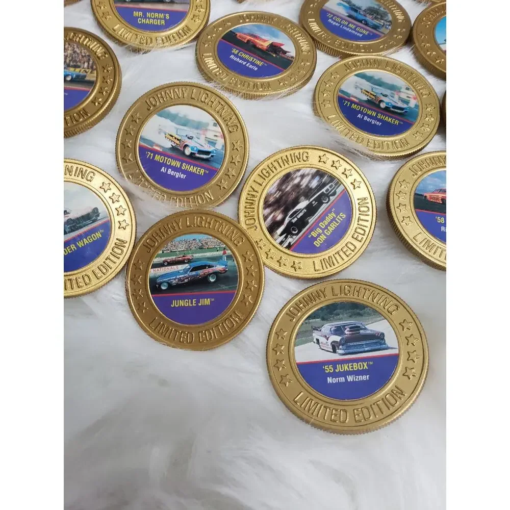 Lot 30+ JOHNNY LIGHTNING LIMITED EDITION‎ COLLECTOR COINS
